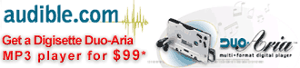 Get this Cool MP3 Player from Audible.com for Only $99