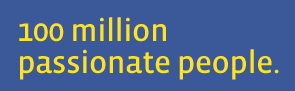 100 million passionate people.
