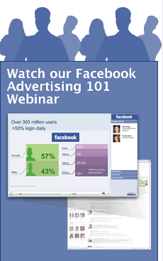 Watch our Facebook Advertising 101 Webinar