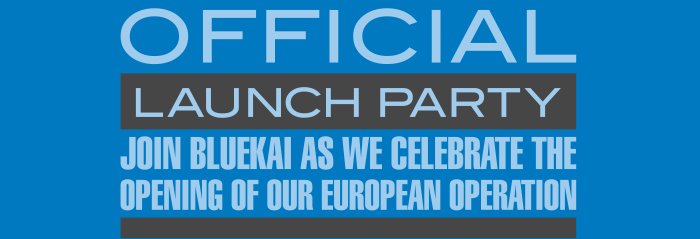 Official Launch Party Join BlueKai For An Evening of Marketing and Merriment