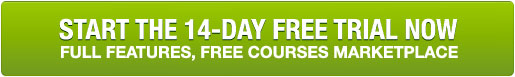 Start the 14-Day Free Tiral Now - Full Features, Free Courses Marketplace