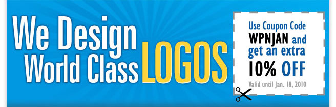 We Design World Class Logos! Use WPNJAN for 10% OFF!