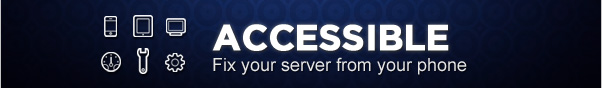 Accessible - Fix your server from your phone