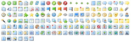 The Mini Icon Set From FamFamFam FamFamFam mini icons