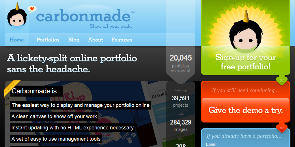 http://www.carbonmade.com/