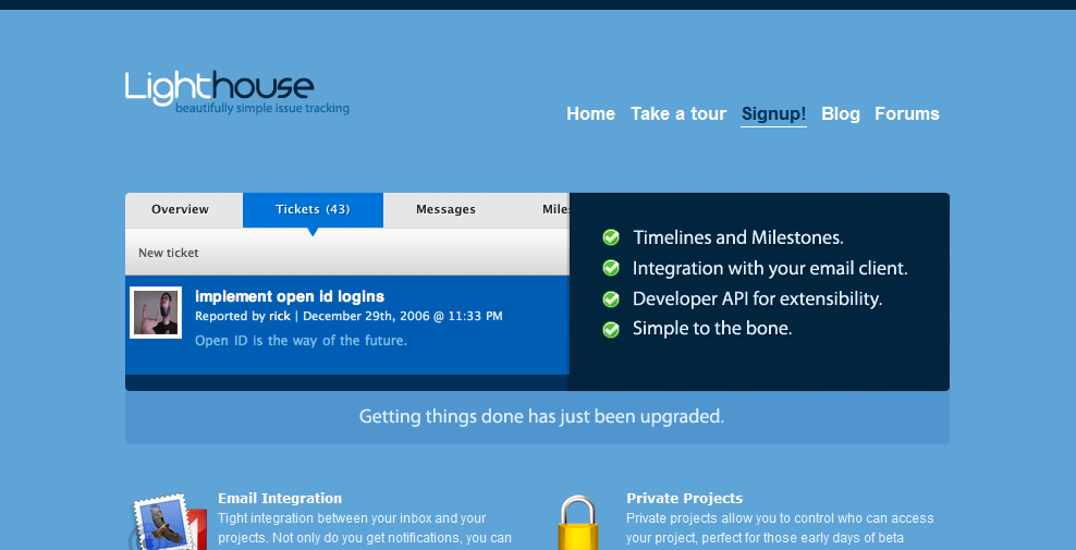 http://www.lighthouseapp.com/