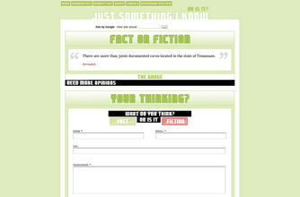 http://www.justsomethingiknow.com/