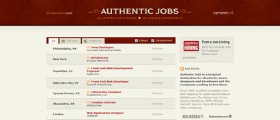 http://authenticjobs.com/