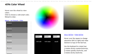 4096 Color Wheel