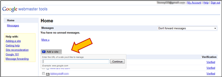 Google Webmaster Tools