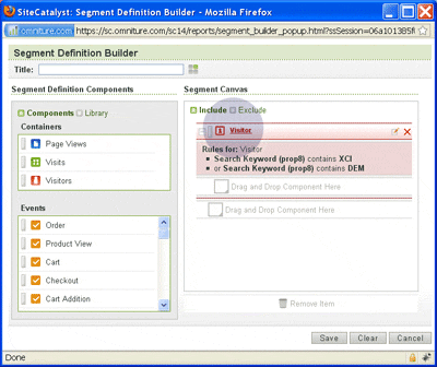 Visitor SegmentationBlog - Visitor Filters Visitor SegmentationBlog - Visitor Filters