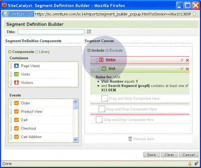 Visitor SegmentationBlog - Visitor and Visit Filters Visitor SegmentationBlog - Visitor and Visit Filters