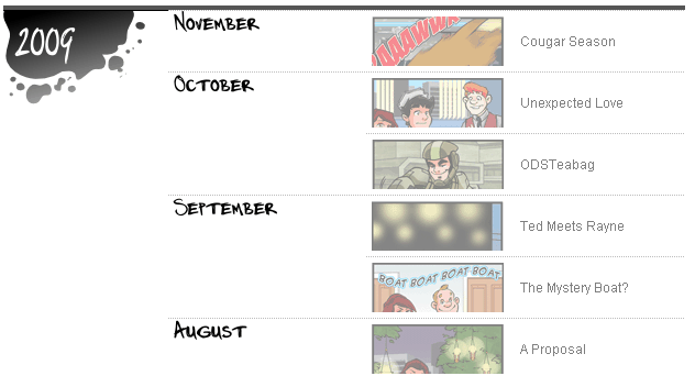 LICDs storyline navigation