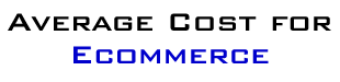Average Cost for Ecommerce 