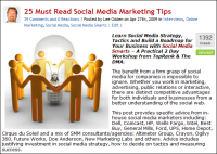 25 social media marketing tips 25 social media marketing tips