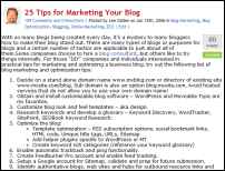 25- tips blog marketing 25- tips blog marketing