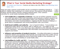 social media strategy social media strategy