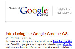 Google Chrome OS