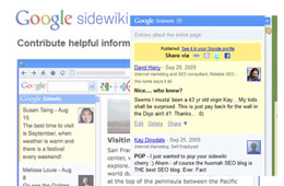 Google Side Wiki