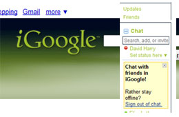 iGoogle personalized Homepage