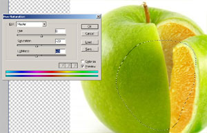 photoshop 15  Portakallı Elma