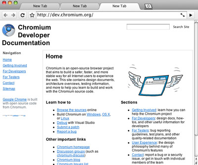 Mac Chrome Browser Screenshot