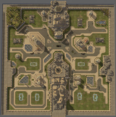Halo Wars Docks Map
