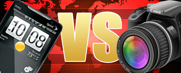 Cell Phone Versus Professional Camera Cell Phone Versus Professional Camera