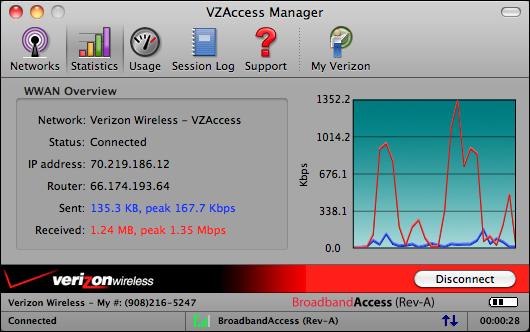 verizon mifi vzaccess manager