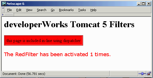 Servlet 2.3 Compatible REQUEST Filtering