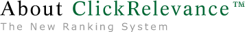 About ClickRelevance - The New Ranking System