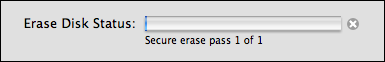 airport utility secure erase status