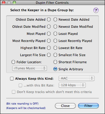 apple itunes duplication dupin 3