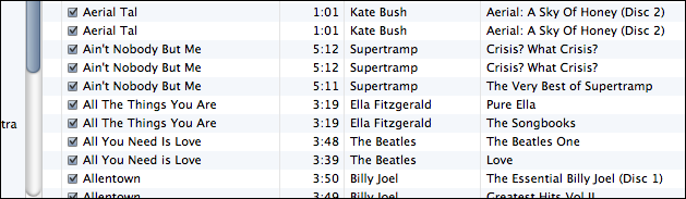 apple itunes show duplicate tracks