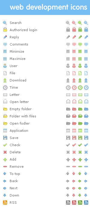 Free Web2.0 icons.