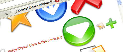 Crystal Clear Free Icons Pack