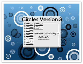 Circles Photoshop Brushes Pack