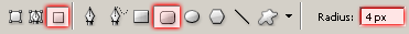 rectangle options