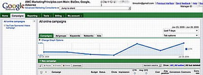 AdWords Testing New Interface