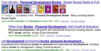Search Result for Personal Development Books 