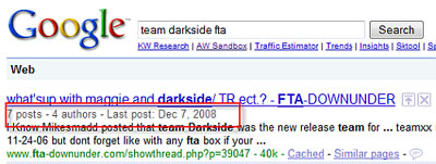 Google Testing New Search Results