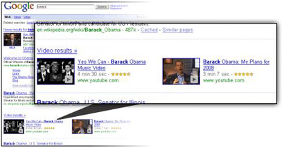 Google Testing Middle of the Page One Box Results!