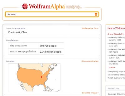 mapinwolfram WolframAlpha Map of the US (and other stuff) Very Wrong