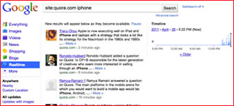 More Social Sites Added to Google Realtime Search Results 