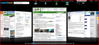 Visual search with SearchMe