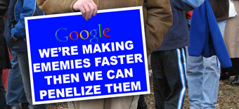 Google Makes More Enemies