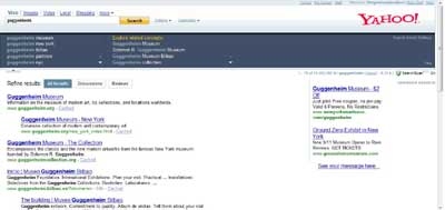 sample yahoo serp