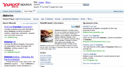 halfsize shot of Yahoo Glue page