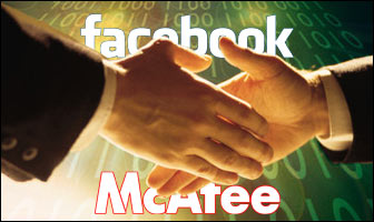 Facebook Partners With McAfee On Security