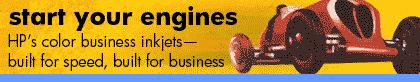 HP's color business inkjets